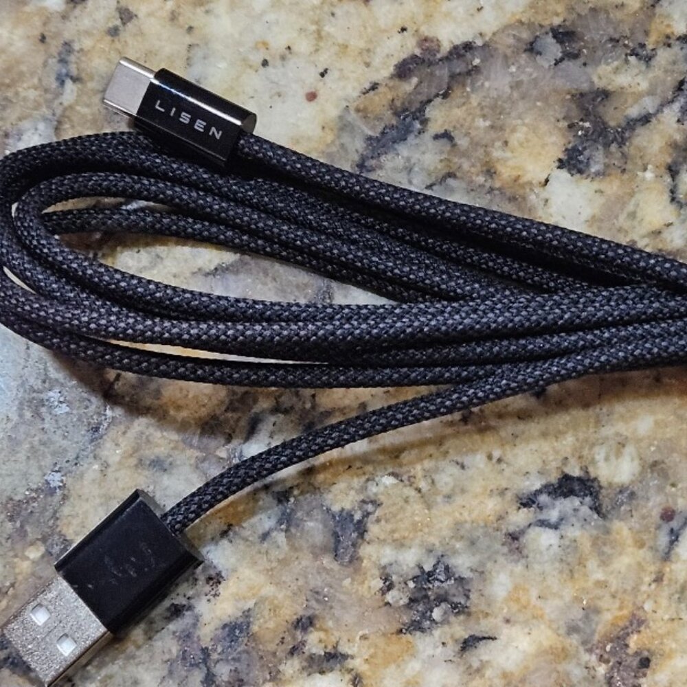 91 inches USB to USB C Charging Cable with Braided Cover